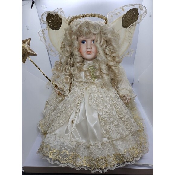 Angel Doll 24"+ Animated Wings & Arms Move Motionette - WORKING Beautiful - Picture 15 of 16